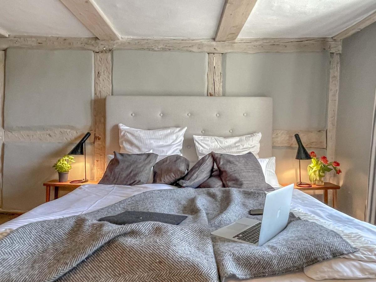 Traumhaff Historischer Kahnschifferhof Mit Kamin, Liebevoll Restauriert Vogelsang-Warsin ภายนอก รูปภาพ